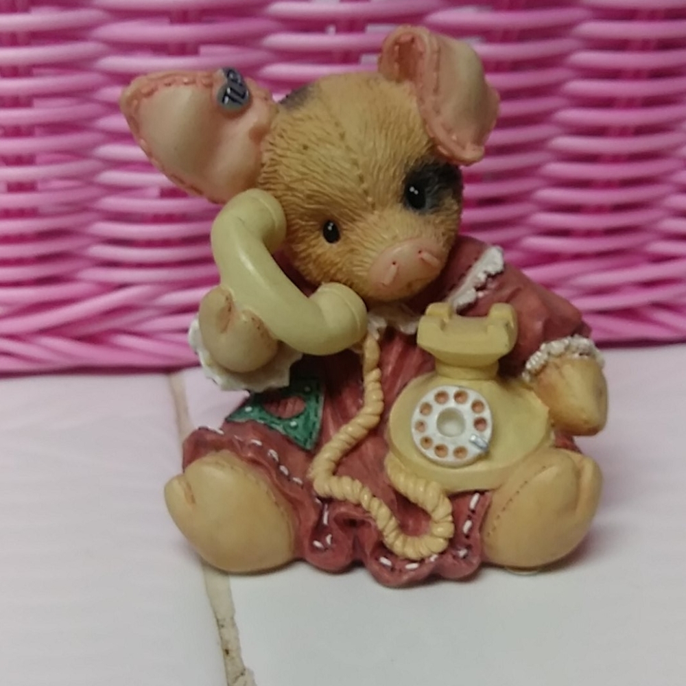 Vintage TLP This Little Piggy resin 1994Like New